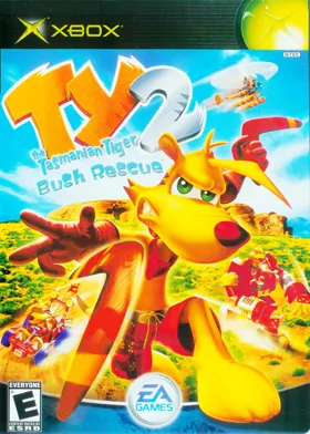 TY The Tasmanian Tiger 2 Bush Rescue (USA) box cover front